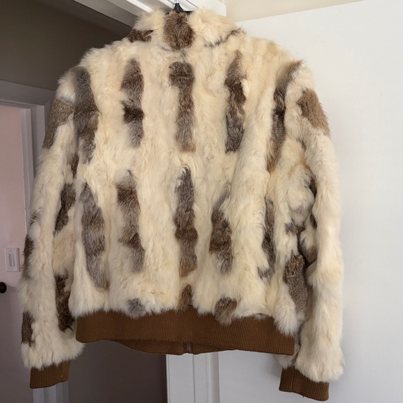 Wilson’s leather genuine, rabbit, fur bomber, multiple colors size XL - Picture 8 of 11